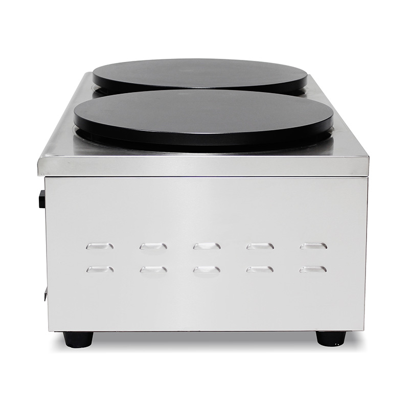 Mesin Pembuat Krep Gas Alam/LPG Lapis Teflon Stainless Steel