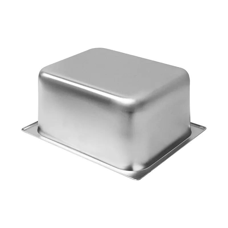 Wadah/Panci GN Dapur Komersial Stainless Steel