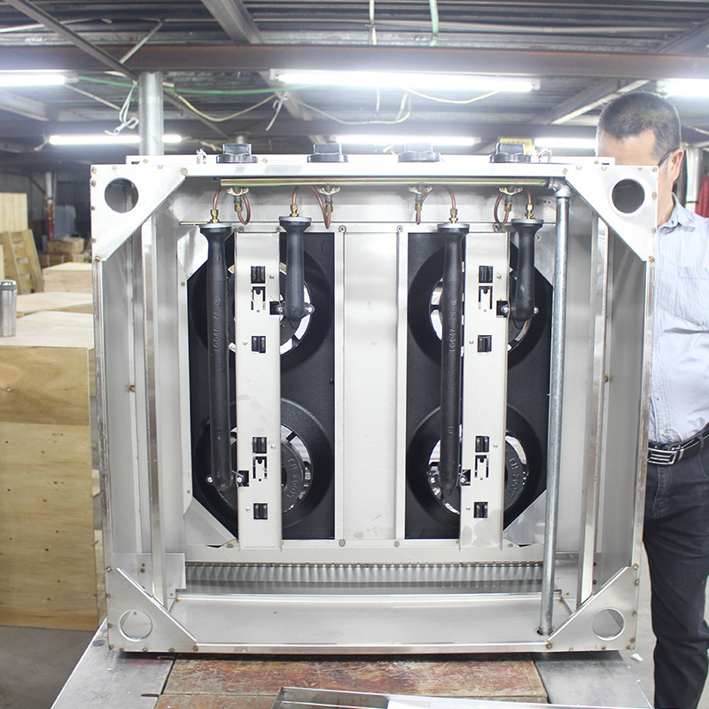 Mesin Kompor Gas Alam/LPG Dapur Komersial Stainless Steel