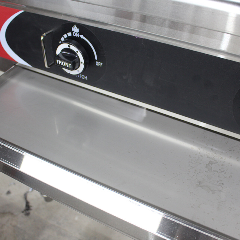 Mesin Kompor Gas Alam/LPG Dapur Komersial Stainless Steel
