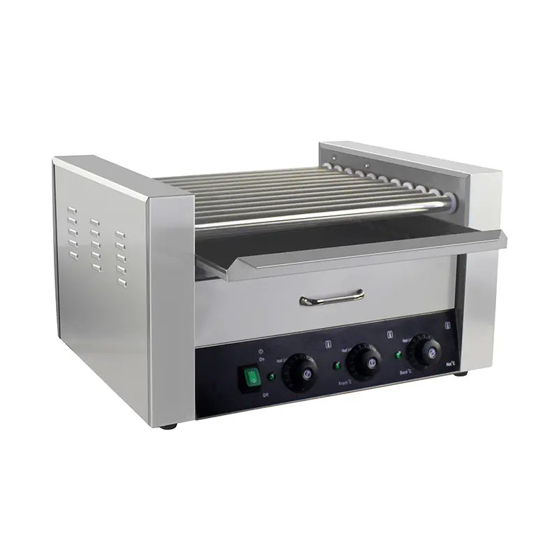 Mesin Pemasak Panggangan Sosis Listrik Stainless Steel