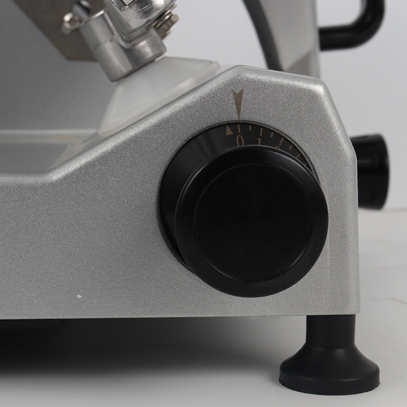 Mesin Pengiris Daging Restoran Komersial Stainless Steel Die-casting dan Body Painted Aluminium Alloy