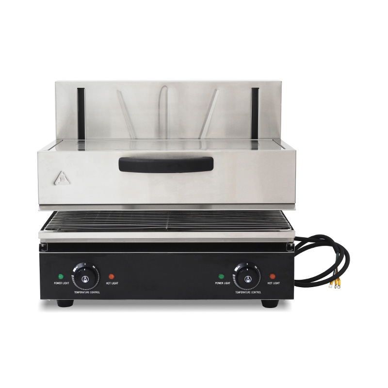 Mesin Salamander Listrik Dapur Komersial Stainless Steel