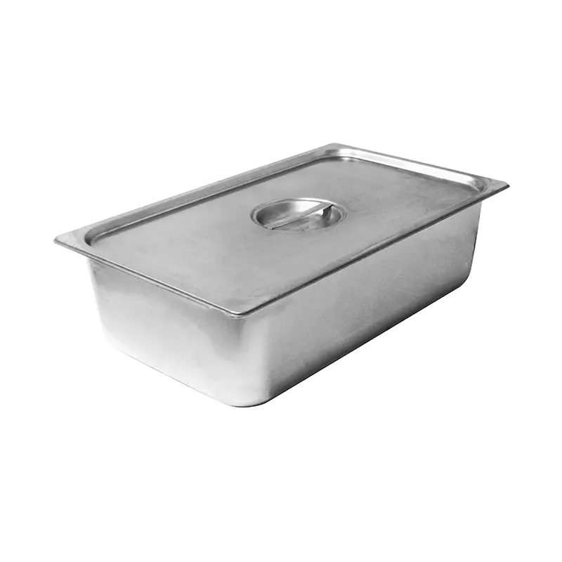 Wadah/Panci GN Dapur Komersial Stainless Steel
