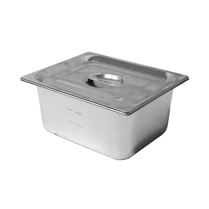 Wadah/Panci GN Dapur Komersial Stainless Steel