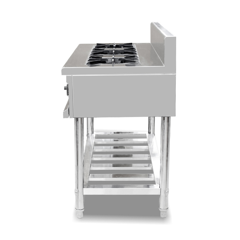 Mesin Kompor Gas Alam/LPG Dapur Komersial Stainless Steel