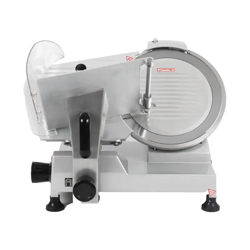 Mesin Pengiris Daging Restoran Komersial Stainless Steel Die-casting dan Body Painted Aluminium Alloy