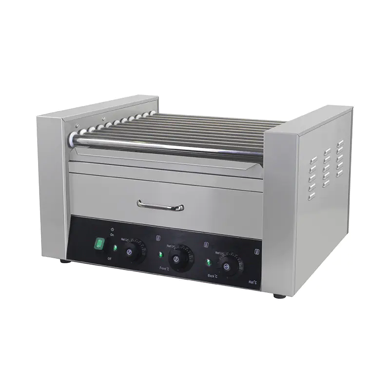 Mesin Pemasak Panggangan Sosis Listrik Stainless Steel