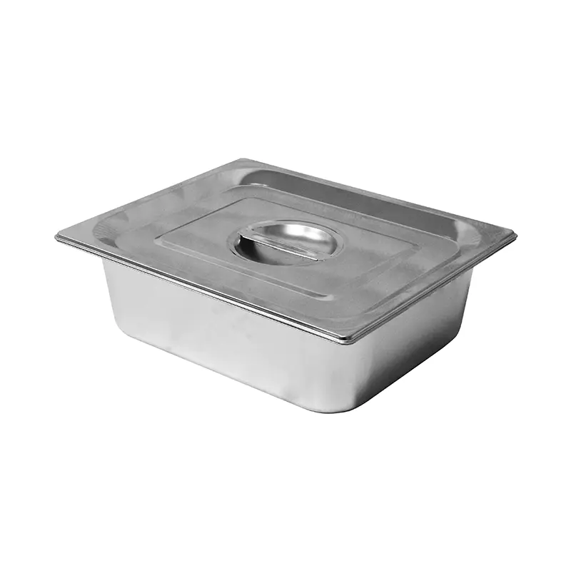 Wadah/Panci GN Dapur Komersial Stainless Steel