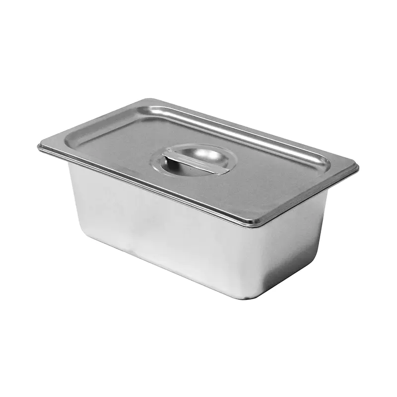 Wadah/Panci GN Dapur Komersial Stainless Steel