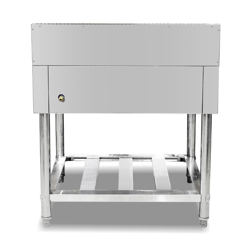 Mesin Kompor Gas Alam/LPG Dapur Komersial Stainless Steel
