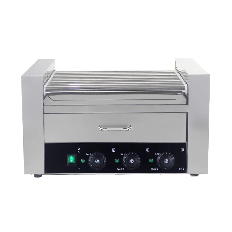 Mesin Pemasak Panggangan Sosis Listrik Stainless Steel
