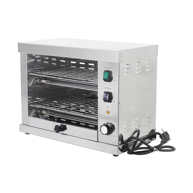 Mesin Salamander Listrik Dapur Komersial Stainless Steel
