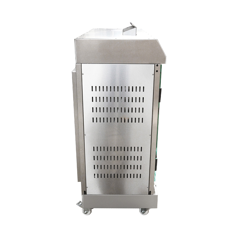 Mesin Rotisserie Ayam Gas Alam/LPG Dapur Komersial Stainless Steel