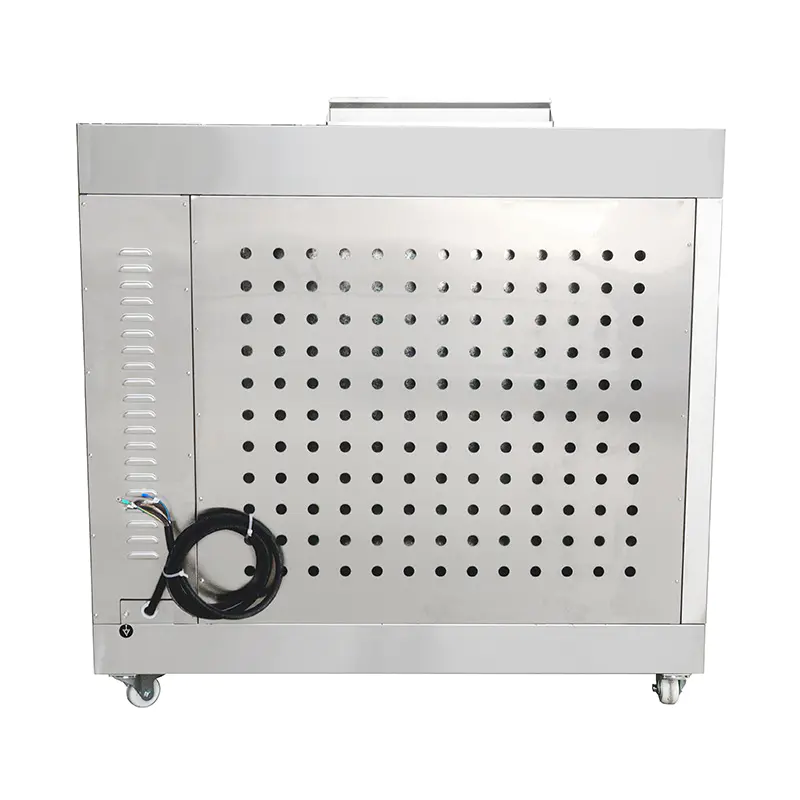 Mesin Rotisserie Ayam Gas Alam/LPG Dapur Komersial Stainless Steel