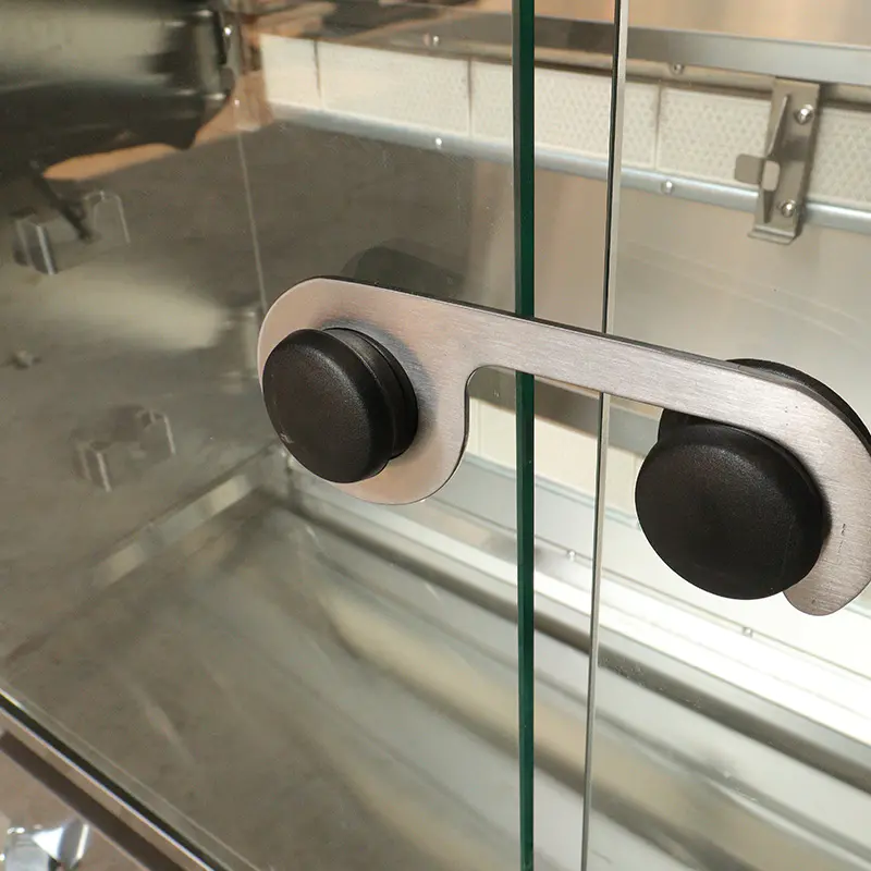 Mesin Rotisserie Ayam Gas Alam/LPG Dapur Komersial Stainless Steel