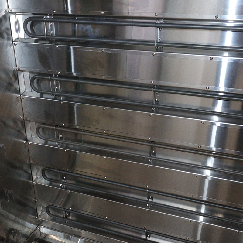 Mesin Rotisserie Ayam Listrik Dapur Komersial Stainless Steel