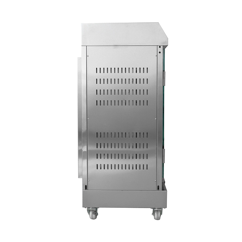 Mesin Rotisserie Ayam Gas Alam/LPG Dapur Komersial Stainless Steel