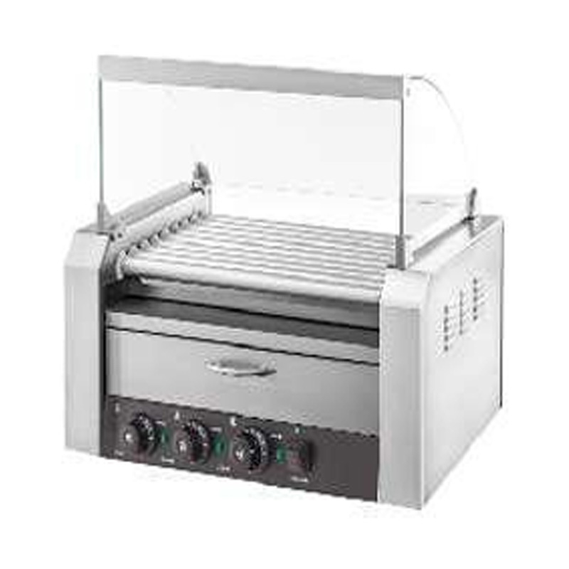 Mesin Penghangat Hot Dog dan Roti Stainless Steel