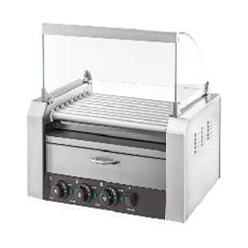 Mesin Penghangat Hot Dog dan Roti Stainless Steel
