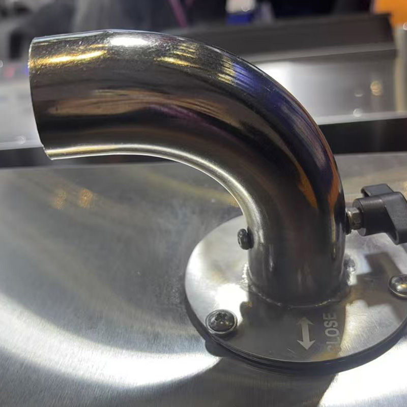 Oven Merokok Stainless Steel Tahan Panas Untuk Pengolahan Makanan Batch
