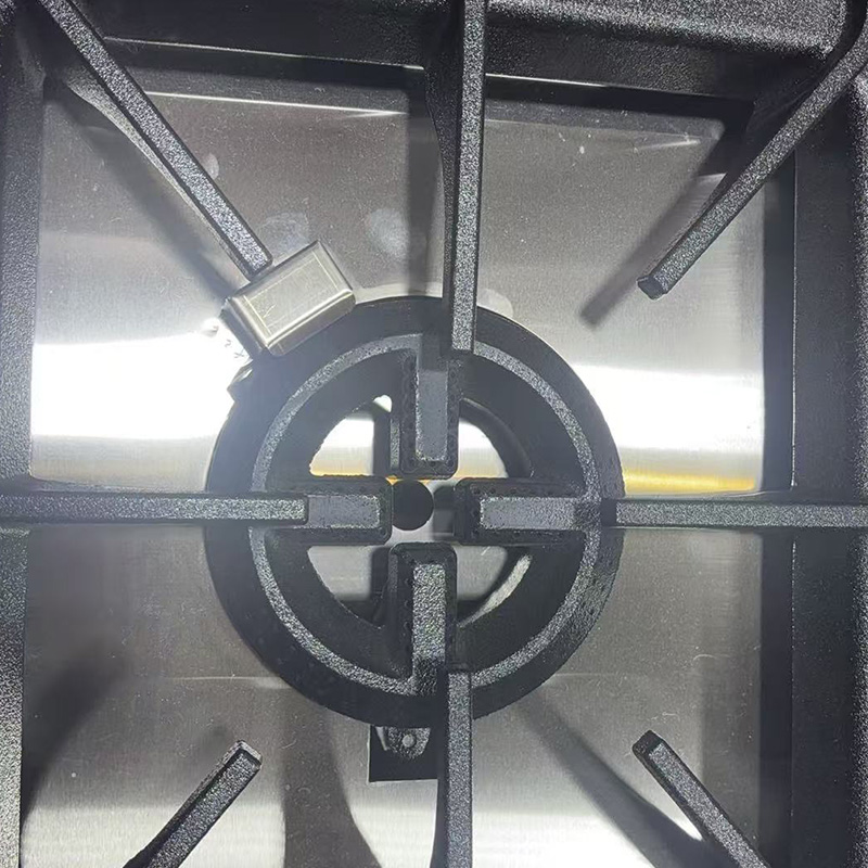 Kompor Masak Kabinet Stainless Steel Komersial Bergaya Eropa dengan Oven