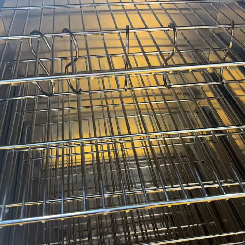Oven Merokok Stainless Steel Tahan Panas Untuk Pengolahan Makanan Batch