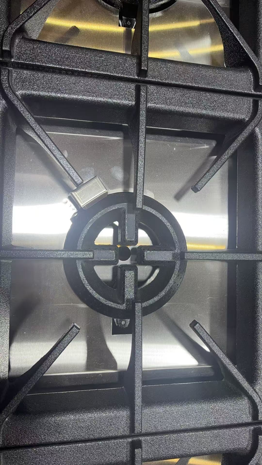 Kompor Masak Kabinet Stainless Steel Komersial Bergaya Eropa dengan Oven