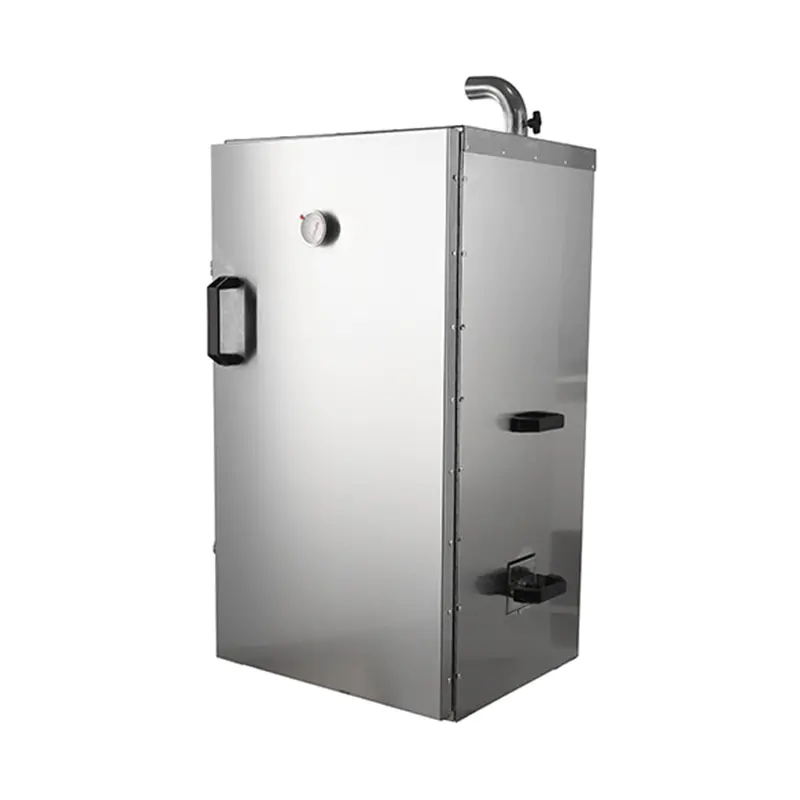 Oven Merokok Stainless Steel Tahan Panas Untuk Pengolahan Makanan Batch